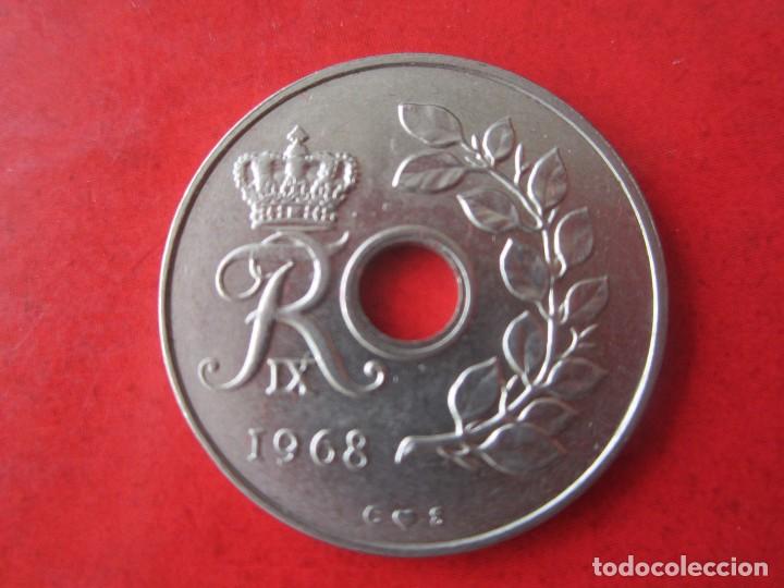 Monedas antiguas de Europa: Dinamarca. 25 ore. 1968 - Foto 1