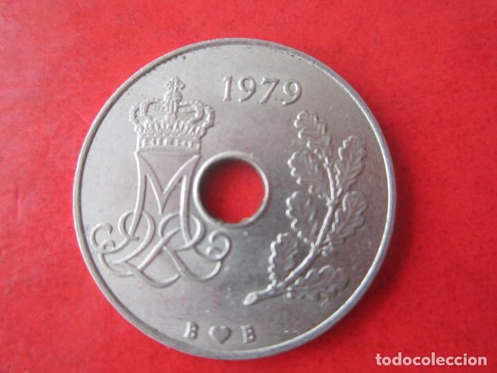 Monedas antiguas de Europa: Dinamarca. 25 ore. 1979 - Foto 1