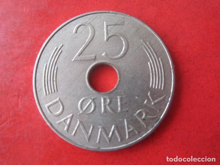 Monedas antiguas de Europa: Dinamarca. 25 ore. 1982 - Foto 2