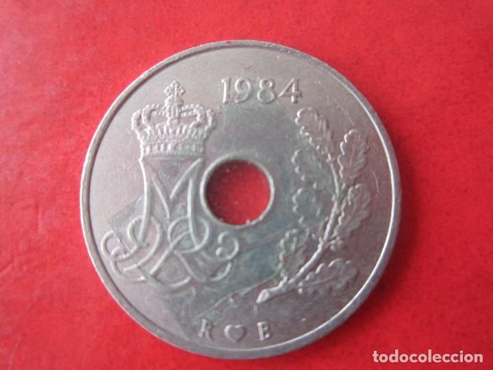 Monedas antiguas de Europa: Dinamarca. 25 ore. 1984 - Foto 1