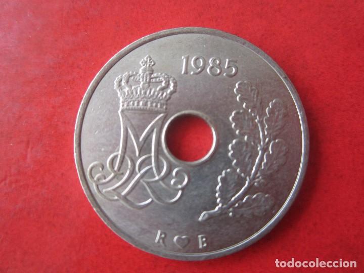 Monedas antiguas de Europa: Dinamarca. 25 ore. 1985 - Foto 1