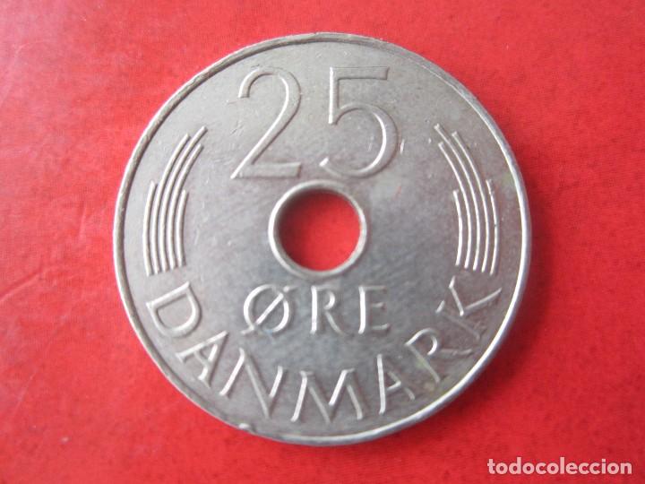 Monedas antiguas de Europa: Dinamarca. 25 ore. 1986 - Foto 2