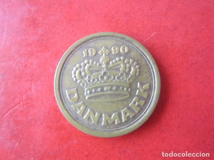 Monedas antiguas de Europa: Dinamarca. 25 ore. 1990 - Foto 1