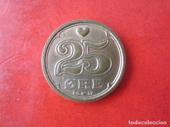 Monedas antiguas de Europa: Dinamarca. 25 ore. 1996 - Foto 2