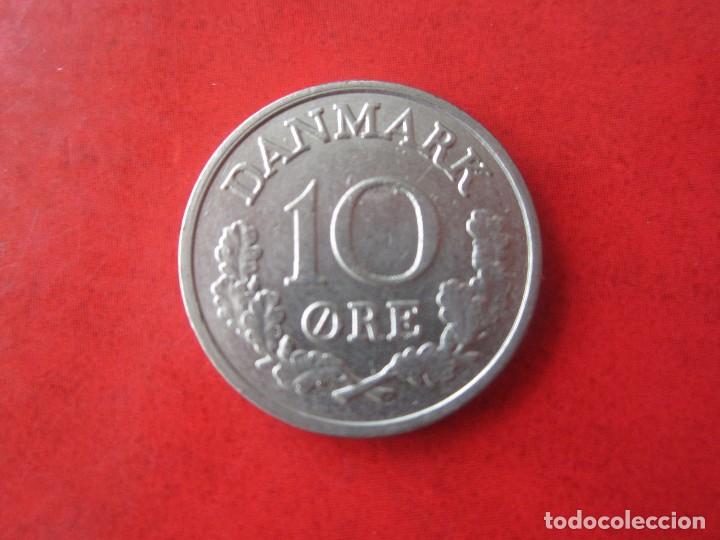 Monedas antiguas de Europa: Dinamarca. 10 ore. 1971 - Foto 1
