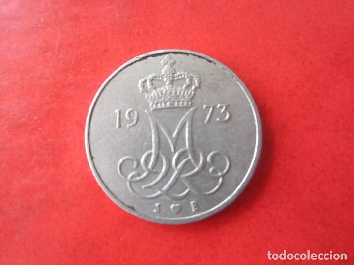 Monedas antiguas de Europa: Dinamarca. 10 ore. 1973 - Foto 1