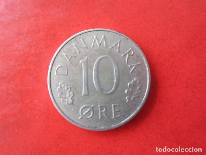 Monedas antiguas de Europa: Dinamarca. 10 ore. 1973 - Foto 2