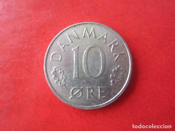 Monedas antiguas de Europa: Dinamarca. 10 ore. 1980 - Foto 2
