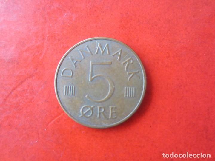 Monedas antiguas de Europa: Dinamarca. 5 ore. 1976 - Foto 2