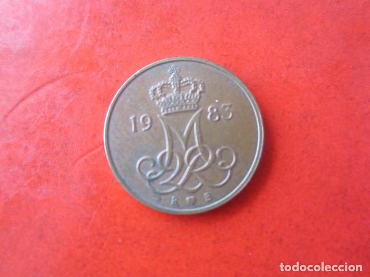 Monedas antiguas de Europa: Dinamarca. 5 ore. 1983 - Foto 1