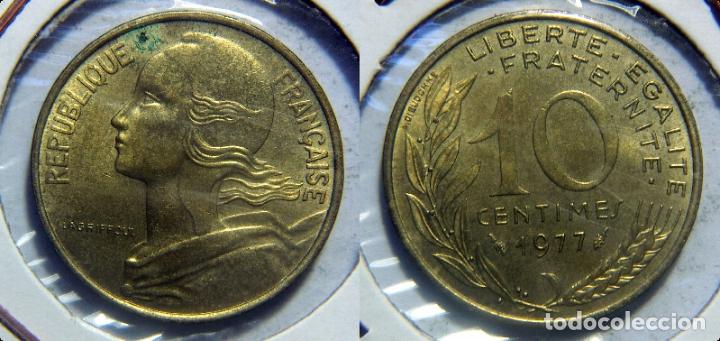 Monedas antiguas de Europa: MONEDA DE FRANCIA. 10 CENTIMOS DE 1977 - Foto 1