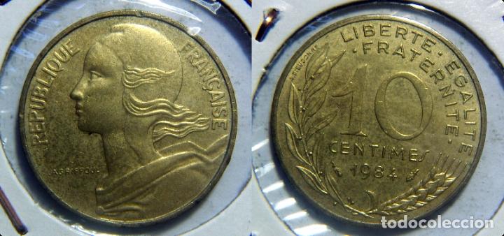 Monedas antiguas de Europa: MONEDA DE FRANCIA. 10 CENTIMOS DE 1984 - Foto 1