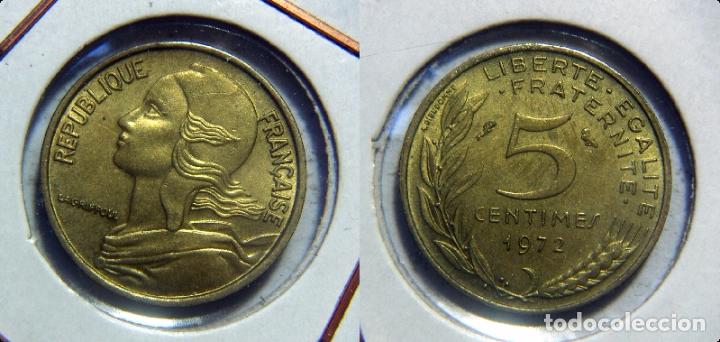 Monedas antiguas de Europa: MONEDA DE FRANCIA. 5 CENTIMOS DE 1972 - Foto 1