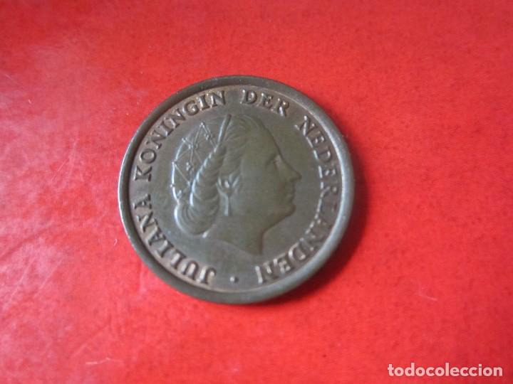 Monedas antiguas de Europa: Holanda. 1 centimo de 1952 - Foto 2