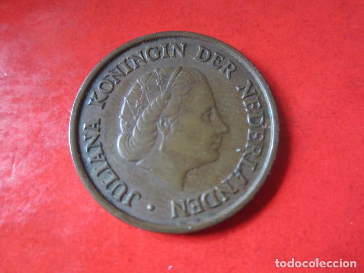 Monedas antiguas de Europa: Holanda. 5 centimos de 1953 - Foto 2