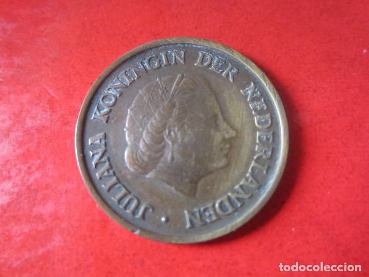 Monedas antiguas de Europa: Holanda. 5 centimos de 1954 - Foto 2