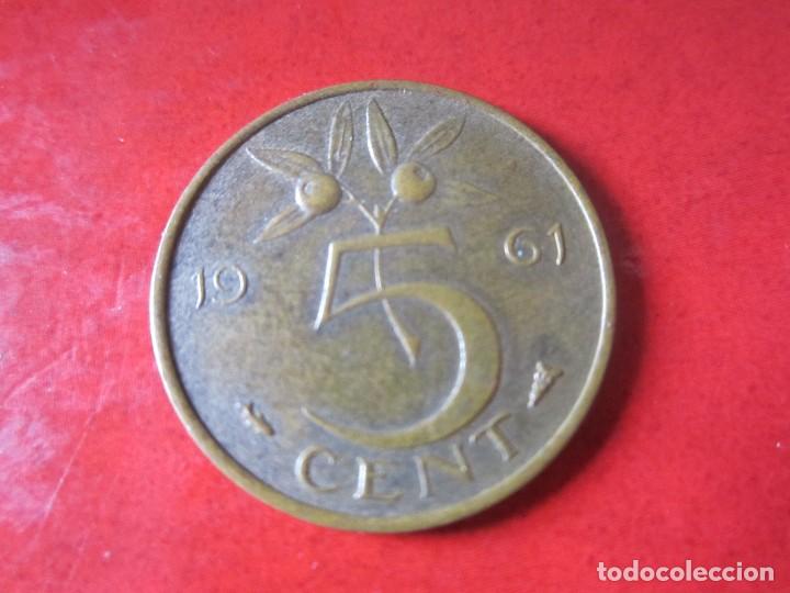 Monedas antiguas de Europa: Holanda. 5 centimos de 1961 - Foto 1