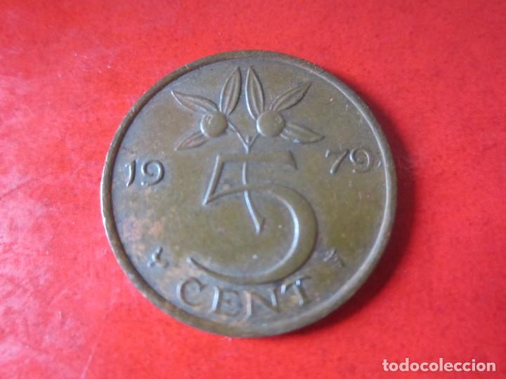 Monedas antiguas de Europa: Holanda. 5 centimos de 1972 - Foto 1