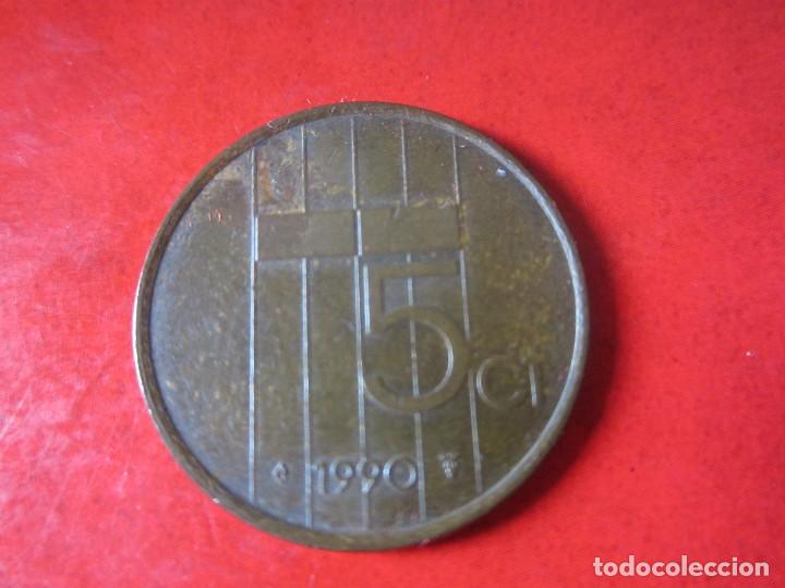 Monedas antiguas de Europa: Holanda. 5 centimos de 1990 - Foto 1