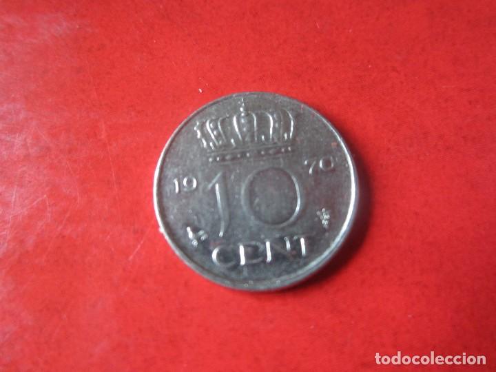 Monedas antiguas de Europa: Holanda. 10 centimos de 1970 - Foto 1