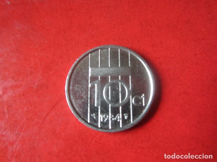 Monedas antiguas de Europa: Holanda. 10 centimos de 1984 - Foto 2