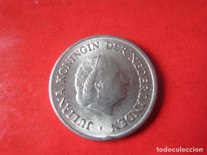 Monedas antiguas de Europa: Holanda. 25 centimos de 1955 - Foto 1