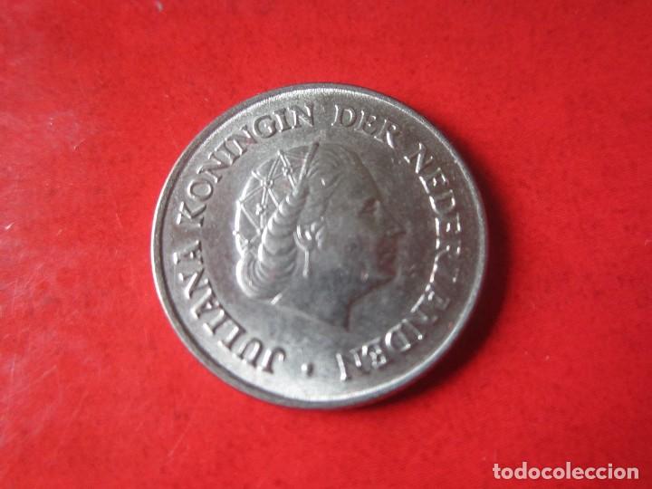 Monedas antiguas de Europa: Holanda. 25 centimos de 1958 - Foto 1