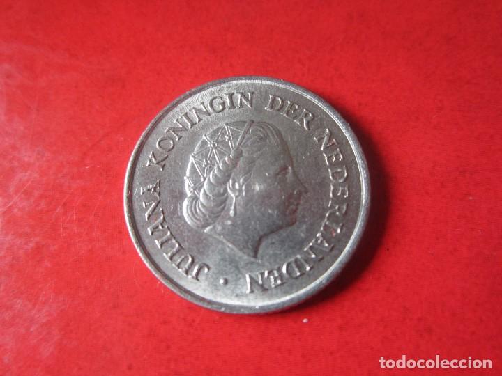 Monedas antiguas de Europa: Holanda. 25 centimos de 1965 - Foto 1