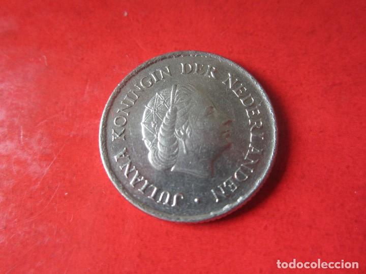 Monedas antiguas de Europa: Holanda. 25 centimos de 1976 - Foto 1