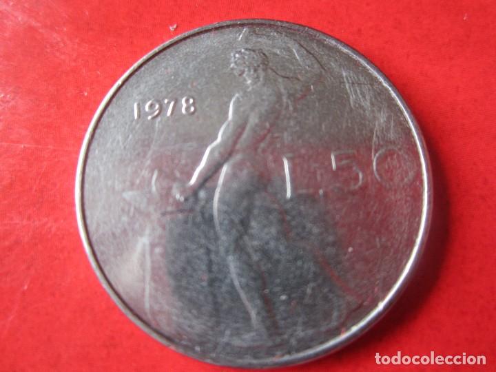 Monete antiche di Europa: Italia. 50 liras 1978