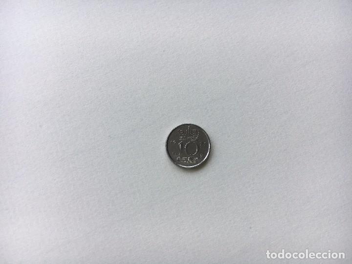 Monedas antiguas de Europa: MONEDA HOLANDA 10 CENT 1971 - Foto 2