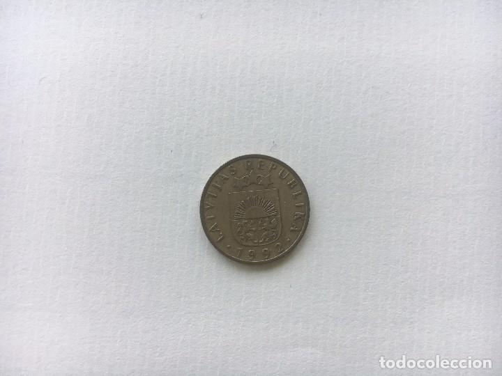 Monedas antiguas de Europa: MONEDA LETONIA 10 SANTIMU 1992 - Foto 1
