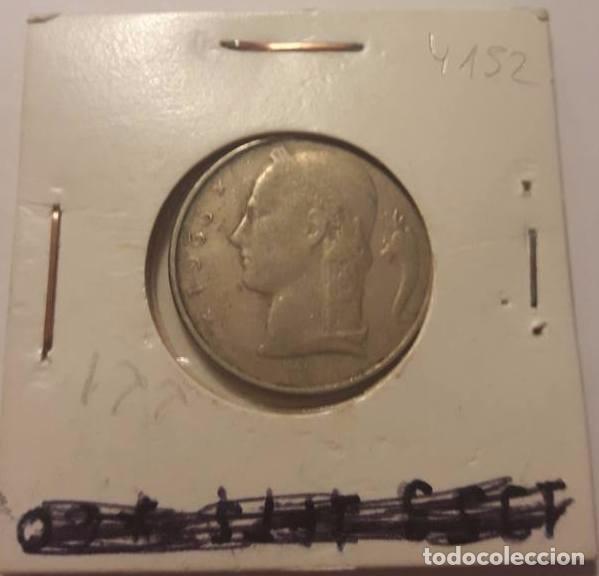 Monedas antiguas de Europa: 5 francos B&eacute;lgica. 1966 - Foto 1