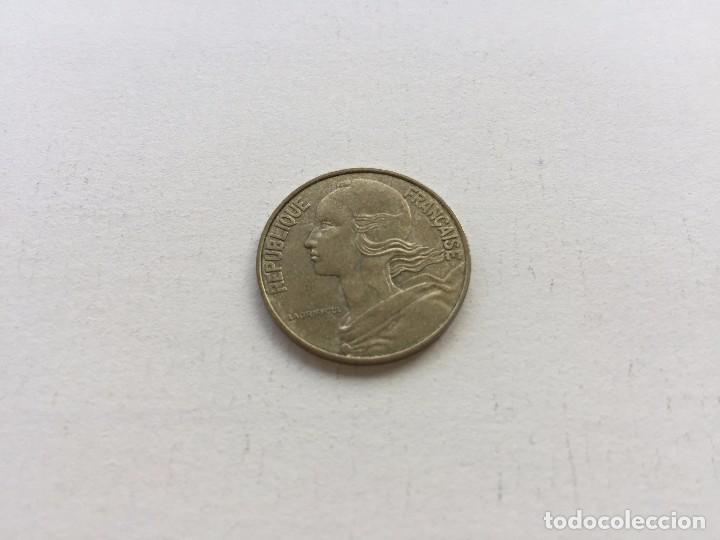 Monedas antiguas de Europa: MONEDA FRANCIA 20 C&Eacute;NTIMOS 1983 - Foto 2