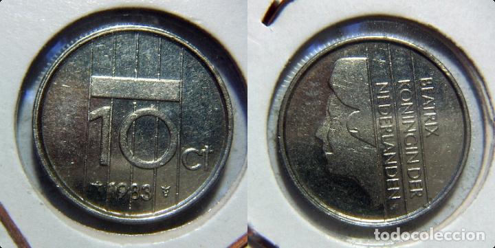 Monedas antiguas de Europa: MONEDA DE HOLANDA 10 CENTIMOS 1969 - Foto 1