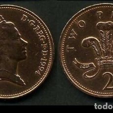 Monedas antiguas de Europa: GRAN BRETAÑA 2 PENCE AÑO 1994 ( ELIZABETH II - REINA DE INGLATERRA DESDE 1952 ) Nº8. Lote 96351735