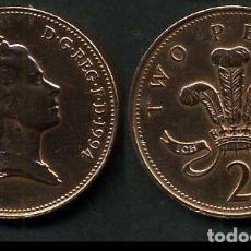 Monedas antiguas de Europa: GRAN BRETAÑA 2 PENCE AÑO 1994 ( ELIZABETH II - REINA DE INGLATERRA DESDE 1952 ) Nº13. Lote 96351783