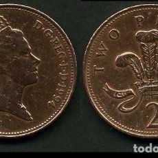 Monedas antiguas de Europa: GRAN BRETAÑA 2 PENCE AÑO 1994 ( ELIZABETH II - REINA DE INGLATERRA DESDE 1952 ) Nº15. Lote 96351815