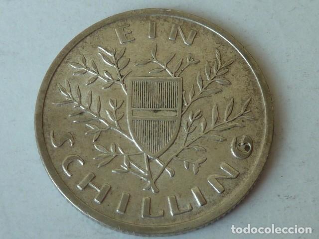 Monedas antiguas de Europa: MONEDA DE PLATA DE 1 CHELIN DE AUSTRIA DE 1925 - Foto 2