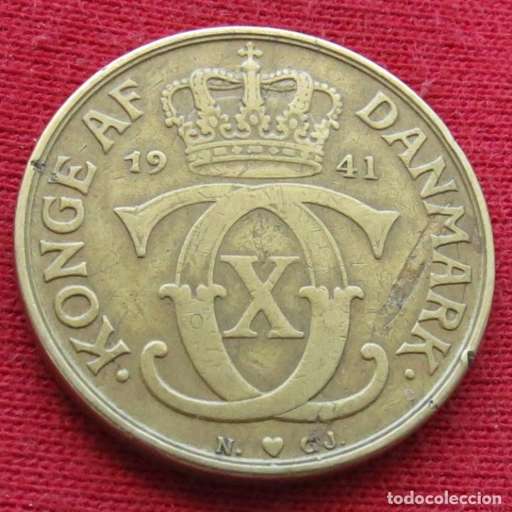 Monedas antiguas de Europa: Dinamarca 2 kroner 1941 - Foto 1