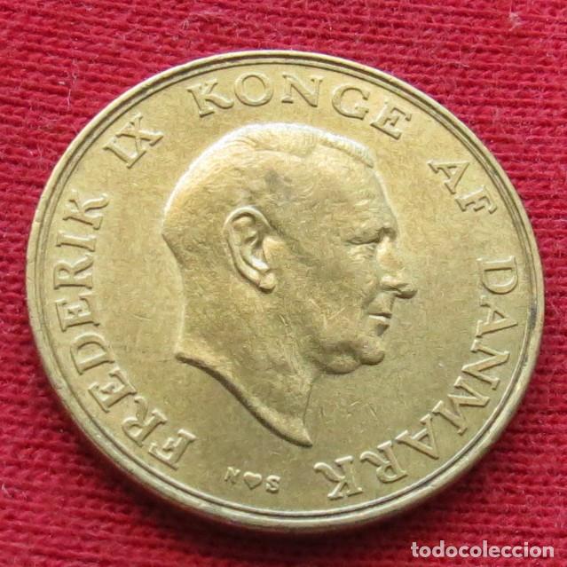 Monedas antiguas de Europa: Dinamarca 1 krone 1954 - Foto 2