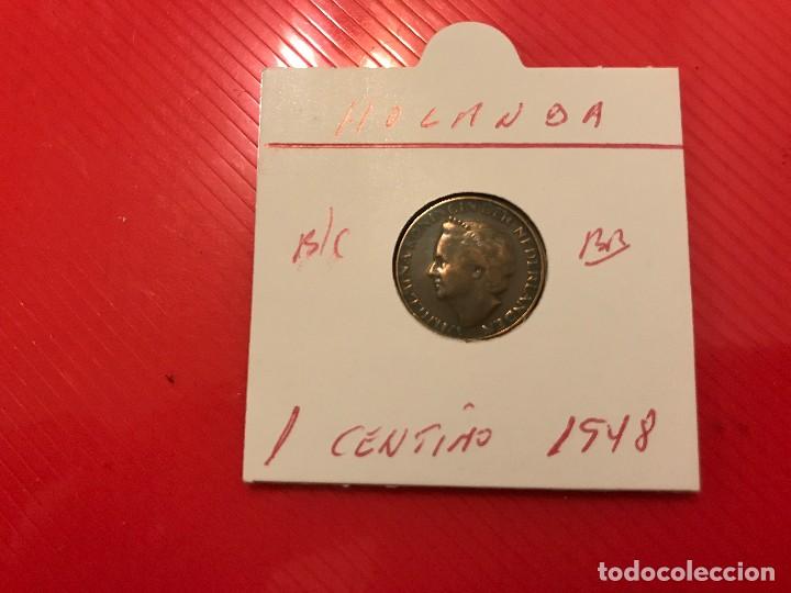Monedas antiguas de Europa: HOLANDA 1 CENTIMO 1948 BC  KM 175 - Foto 1