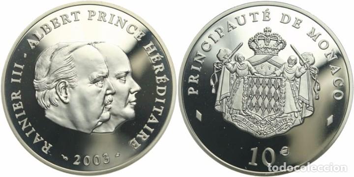 Monedas antiguas de Europa: MONACO 10 &euro;URO 2003 - Foto 1