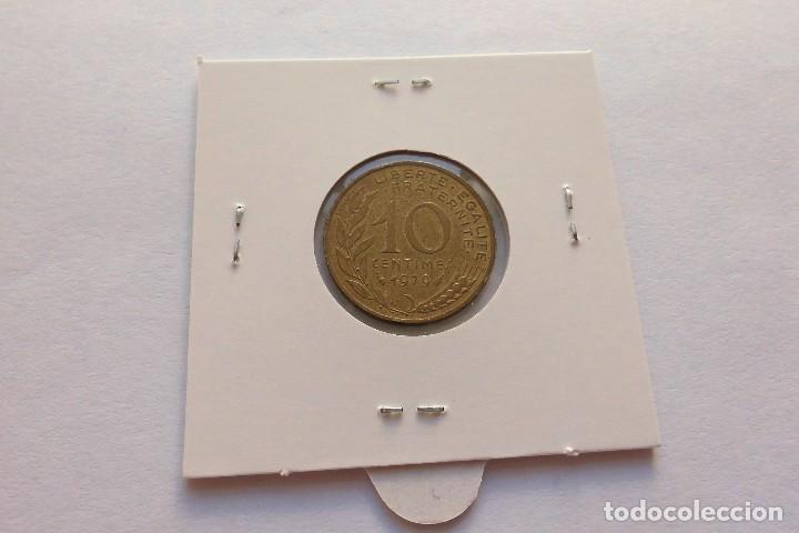 Monedas antiguas de Europa: Francia 10 centimos 1979 - Foto 2