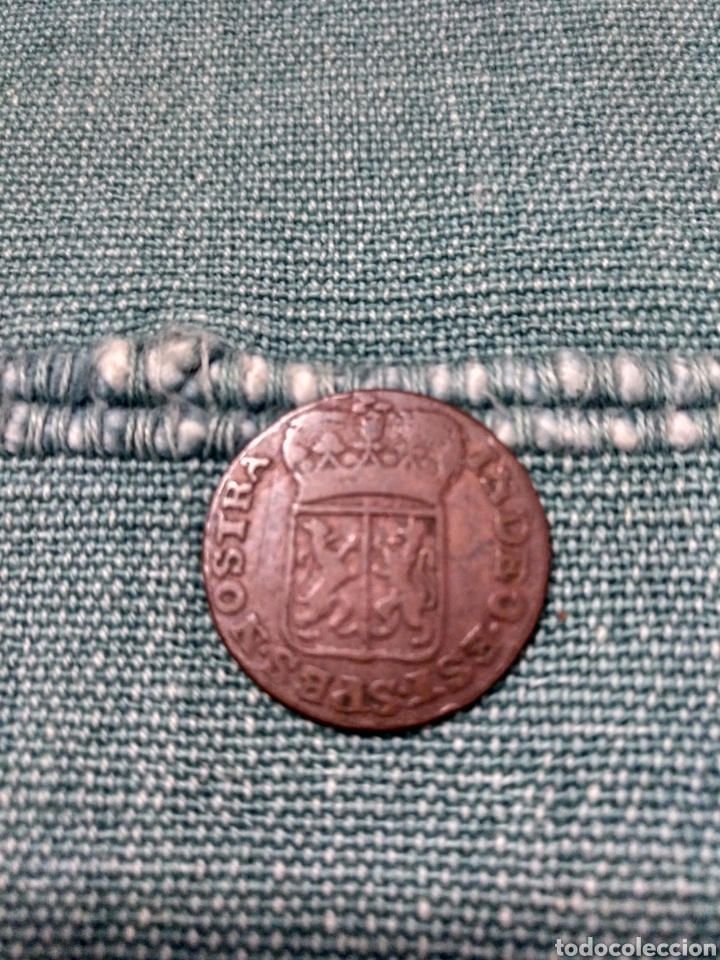 Moedas antigas da Europa: 1788 Duit provincia Gelderland Holanda Paises Bajos