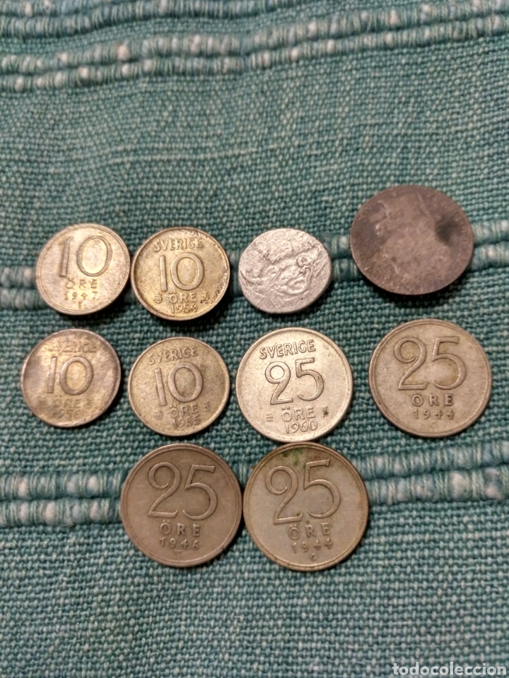 Monnaies anciennes de Europe: Diez monedas de plata diversas