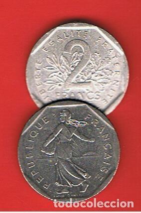 Monedas antiguas de Europa: FRANCIA - 2 FRANCS KM942 - Foto 1