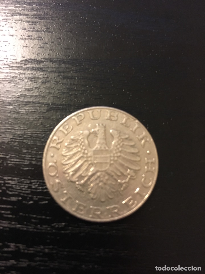 Monedas antiguas de Europa: Moneda 10 chelines Austria 1974 - Foto 2