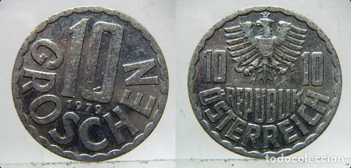Monedas antiguas de Europa: MONEDA DE AUSTRIA 10 GROSCHEN 1979 - Foto 1