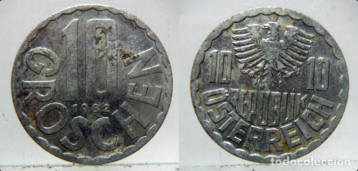 Monedas antiguas de Europa: MONEDA DE AUSTRIA 10 GROSCHEN 1982 - Foto 1